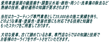 pԓhʂ̋ʖE͐CESEJV~Eԏ̏Ȃ n̋ZpAKޓK̒mv܂!  Ђ̓J[R[eBOƎ҂Ƃ25,000̎{HтA ǂ̂悤ȎԎEhFEhԂɂΉłZpƒm X^btpӂĂ܂B  ؂ȈԁAÂĒ߂Ă邨ԁAXȂł͂̒mƋZp ql̃J[CtT|[gĂ܂B